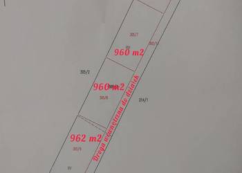 Działki z warunkami zabudowy 960 m2 media