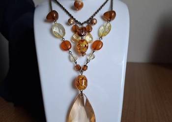 Piękny zestaw sotuar i wspaniały klipsy