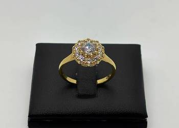 Nowy Złoty Pierścionek pr 585 3,95g (Rozmiar 21)