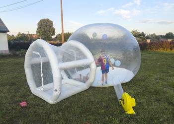 Bubble house, namiot, dmuchaniec jak nowy
