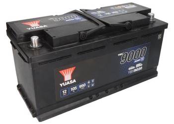 Akumulator YUASA 12V 105Ah/950A START&STOP AGM YBX9000
