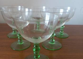 Zestaw kieliszków do likieru Art Deco Polska