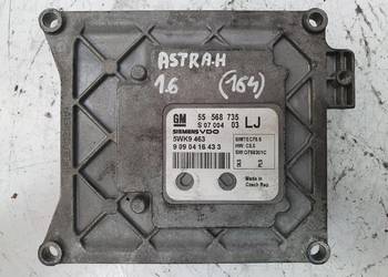 STEROWNIK SILNIKA ECU Opel Astra H Zafira B 1.6 16V Z16XER GM 55568735 LJ