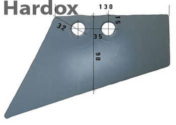 Lemiesz przedpłużka HARDOX 50605/L części do pługa FROST