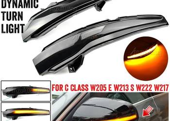 LED Dynamiczne Kierunkowskazy DO MERCEDESA W205 W213 W247 W447 GLC GLB