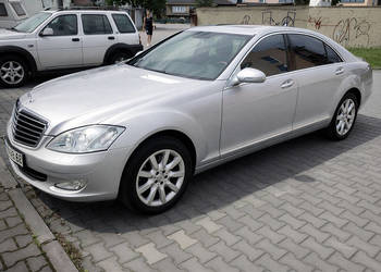 Mercedes-Benz Klasa S W221 5.5 2007 s550 long, zadbany, niski przebieg
