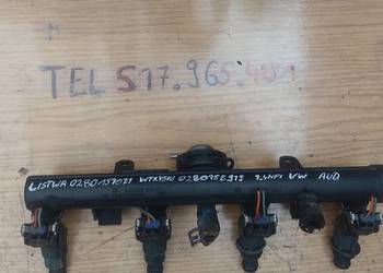 VW SEAT 1,4 8V listwa wtryskowa 0280151071 wtryski 0280155919 polo ibiza