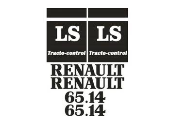 Naklejki oklejenie naklejka - RENAULT 65.14 zamiennik