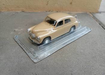 GAZ M20 POBIEDA model kolekcja 1:43 kultowe auta PRL deagostini nowy złota