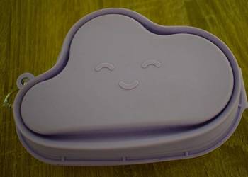 Podwójna miska dla psa ,kota, do podróży ,silikonowa - CLOUDY