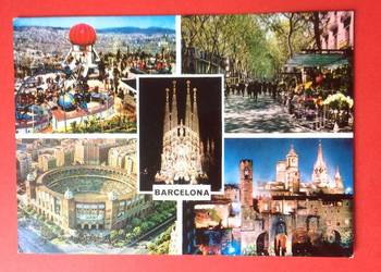 ( 519. ) Widokówka Barcelona