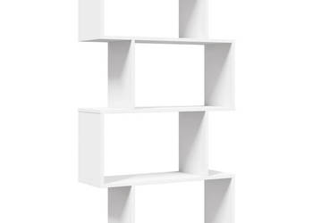 Regał przegroda 4 poziomy biały 70x24x129 cm WM-858102