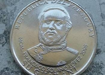 PARAGWAJ 1 MIL GUARANIES-2008 r ŁADNA