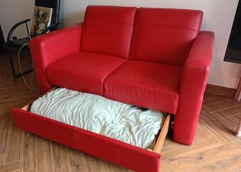 Wajnert Sofa z funkcją spania + 2osobowy fotel z pojemnikiem na pościel