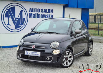 Fiat 500 Automat Klimatronik Półskóry Tempomat Halogeny Komputer Alu I (20…