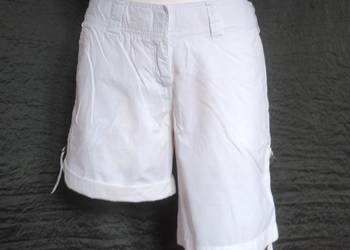 Spodenki białe Damskie r. 38 H&M bawełna 100% NOWE
