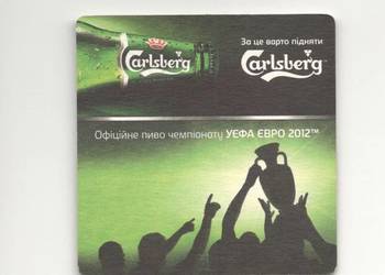 Carlsberg - podstawka do piwa. Nr. 3.