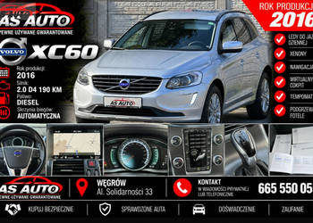 Volvo XC 60 2,0D4 190KM Momentum/Navi/Alu/Skóra/LedY/Xenon/Serwis/ I (2008…