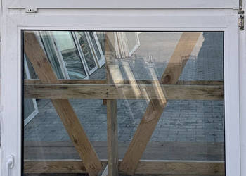 OKNA KacprzaK 138X202 OKNO Używane Plastikowe PCV