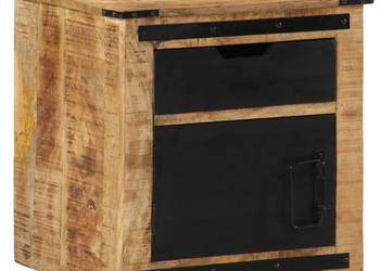 Szafka nocna 45x40x45 cm lite drewno mango WM-358915