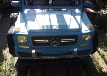 Auto na akumulator dla dzieci  4 x 4 Gumowe Kola Mercedes Gl