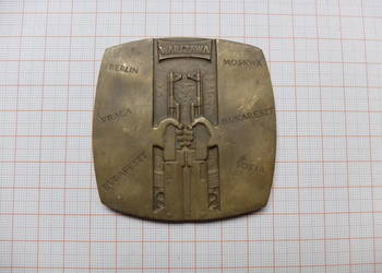 Medal z okresu PRL. Układ Warszawski. LWP.