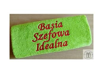 Prezent dla SZEFOWEJ SZEFA urodziny imieniny RĘCZNIK z HAFT