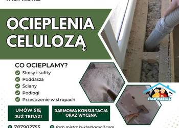 Ocieplenia celulozą