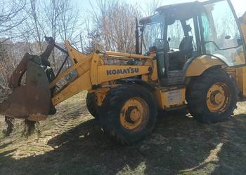 Koparka ładowarka komatsu wb97