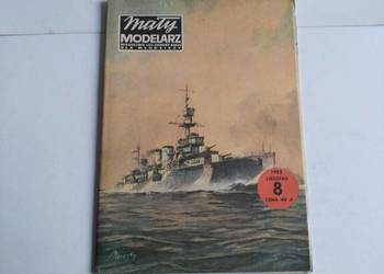 Mały Modelarz nr 8/1982, Krążownik ORP Conrad