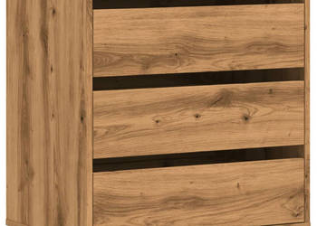 Komoda dąb artisan 60x41x58 cm materiał drewnopochodny WM-852851
