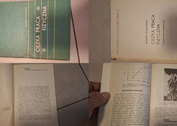 Ciężka praca fizyczna, Andrzej Rogoziński – 2. wydanie naukowe PRL 1973, rz
