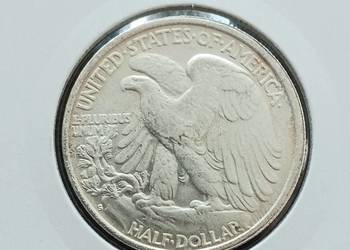 1/2 Dolara USA bez daty mennica "S"-Orzeł z obu stron