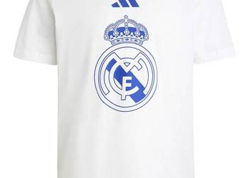 Męska koszulka adidas t-shirt dla kibiców Realu Madryt mbappe 9