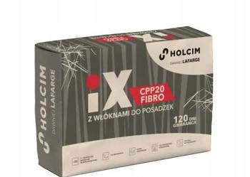 Zaprawa Cement HOLCIM iX CPP20 fibro Z WŁÓKNAMI DO POSADZEK