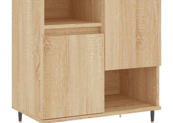 Komoda dąb sonoma 60x35x70 cm materiał drewnopochodny WM-831183