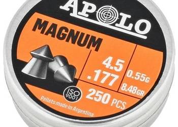 Śrut Apolo Domed 6.35 mm, 200 szt. 2.13g/33.0gr (19912)