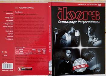 Unikat THE DOORS Soundstage Performances | DVD + KSIĄŻKA | Ikony Muzyki