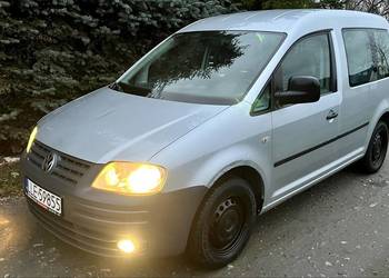 VW Caddy 1.9 TDI 2010r EURO 5 Klima 5 Osób Stan BDB