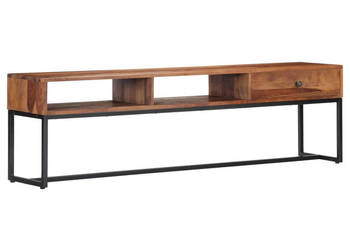 Szafka pod TV 160x30x45 cm lite drewno sheesham WM-247466