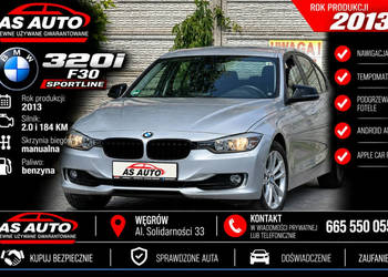 BMW 320 2.0i 184KM SportLine/Navi/Android/Alu/Pod.Fotele/Serwis F30/F31 (2…