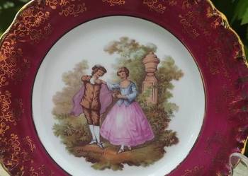 Limoges* Francja * Fragonard Love* talerz kolekcjonerski Limoges* Francja * Fragonard Love* talerz kolekcjonerski