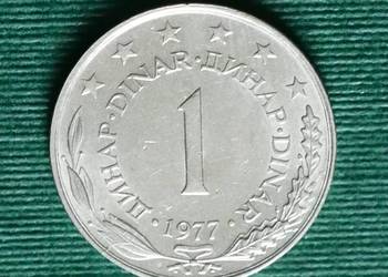 JUGOSŁAWIA - 1dinar (1977r)