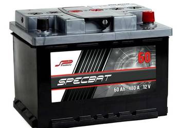 Akumulator 12V 60Ah/480A SPECBAT