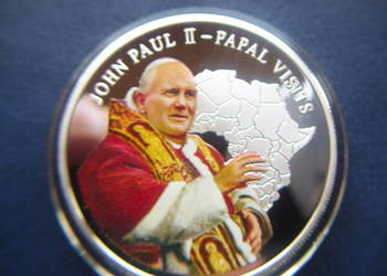 Stare monety 5 dolar 2005 Liberia stan menniczy