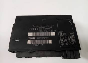 Moduł komfortu 8H0959433M AUDI A4 B6 B7 CABRIO WYSYŁKA 0 ZŁ