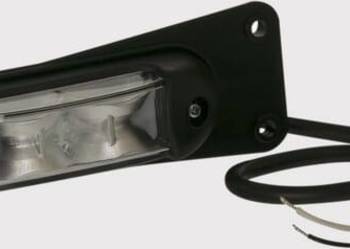 Lampa obrysowa LED, 1/2.2W prostokątna 12/24V biała / czarowna / pomarańcz…