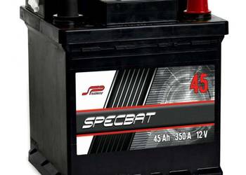 Akumulator 45Ah 350A EN SPECBAT 45Ah 350A Kostka PRAWY PLUS