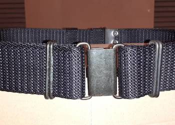 Parciany pas główny sił zbrojnych PRL do munduru polowego LWP - czarny