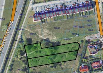 Teren inwestycyjny dla dewelopera pod zabudowę szeregową na Podolszycach